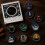 Imán para nevera con tocadiscos programable - 9 discos de música NFC - para decorar la nevera en Navidad 3