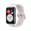(Light Pink, Multicolor) Soft Silicone Watch Strap for Huawei Watch Fit - Dark Blue 2