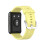 (Yellow, Multicolor) Soft Silicone Watch Strap for Huawei Watch Fit - Dark Blue 3