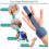 Adjustable Finger Splint with Trigger Finger Support Medical Tape and Bandages 3