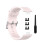 (Light Pink, Multicolor) Soft Silicone Watch Strap for Huawei Watch Fit - Dark Blue 5