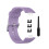 (Light Purple, Multicolor) Soft Silicone Watch Strap for Huawei Watch Fit - Dark Blue 5
