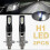 LED Headlight Kit H1 6000K 6000lm Super Bright White High Beam 2pcs 2