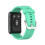 (Green, Multicolor) Soft Silicone Watch Strap for Huawei Watch Fit - Dark Blue 3