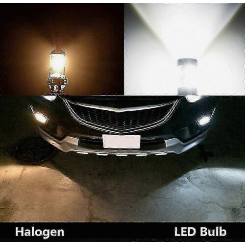 6000K White H11 LED Headlight Bulbs High Low Beam 2 Pack for Vehicle Lighting 2