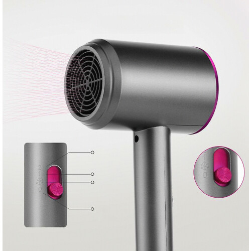 Professional Hair Dryer with Unique Brushless Motor - Innovative Micro-Filter - Oxy Active Technology -1200w 1