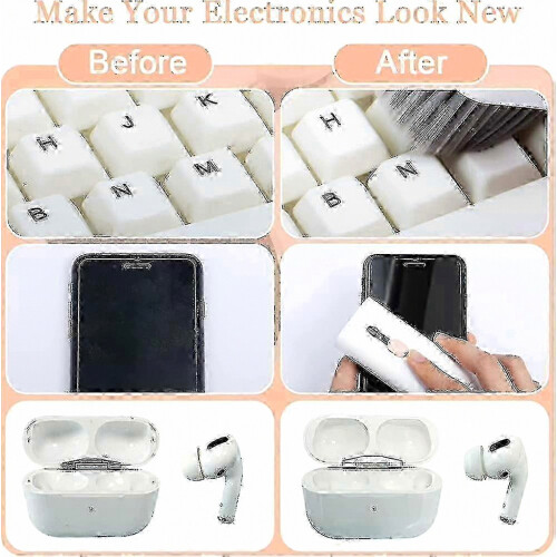 7-in-1 Electronics Cleaner Kit for Keyboard, PC, Phone, Laptop & Earbuds - Portable Multi-Tool 1