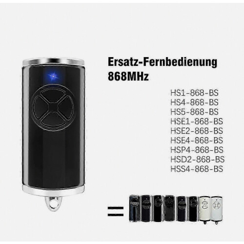 868MHz Garage Door Opener 2Pack Replacement Remote for Handheld Transmitter 1
