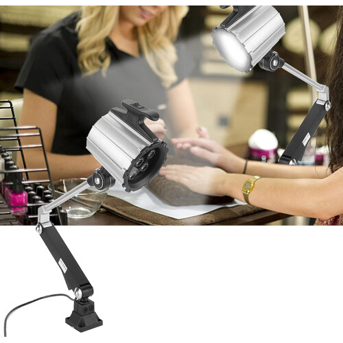 Adjustable LED work light for lathe CNC milling machine 7W 24V,  light chip, mountable base 1