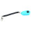 Dog Training Clicker Universal Interactive Pet Training Clicker with Black Long Wrist Strap and Ring Sky Blue 5