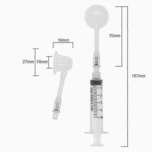 New 2 Set Nipple Corrector Device Correction For Inverted Nipples Treatment Enlarger 1