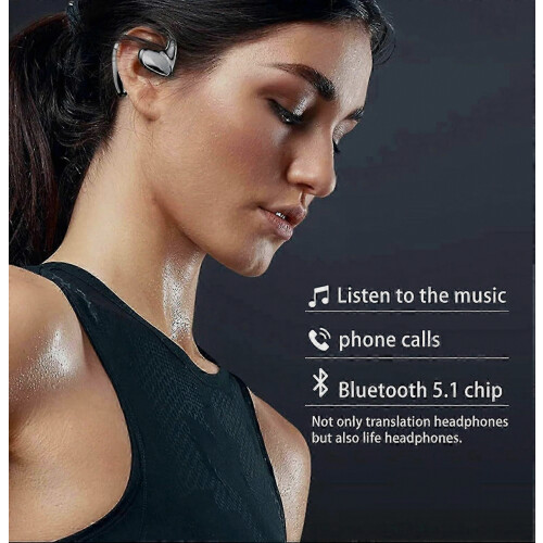 Ακουστικά Qinux Talkbuds Translator - Φωνητική μετάφραση Bluetooth σε 114 γλώσσες, για ταξίδι 2