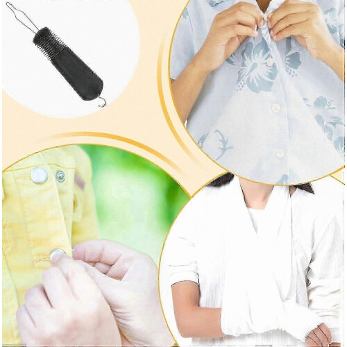 One-Handed Buttoning and Zipping for Seniors: Button Hook and Zip Pull Aid for Weak Hands 2
