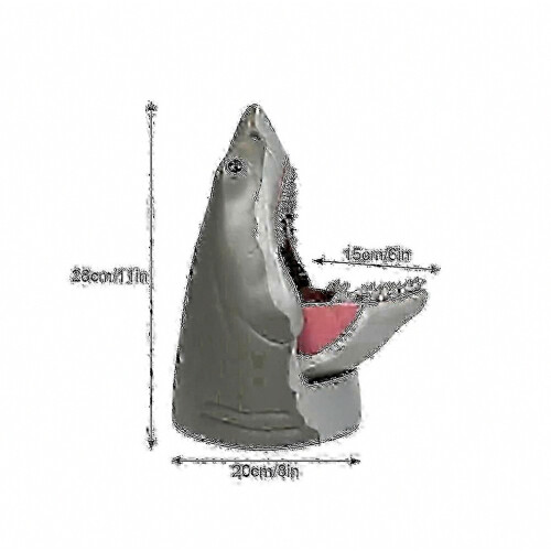 Κουβάς ποπ κορν από ρητίνη Great White Shark, δοχείο περιορισμένης έκδοσης 50ης επετείου 2