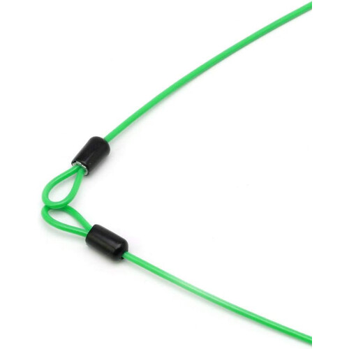 Stainless Steel Cable, Double Loop Braided Steel Cable, Flexible Lock Cable, Padlock Wire Rope 2