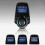 Wireless Car FM Transmitter with USB Port, Bluetooth Audio Adapter Supporting AUX Input, 1.44" Display, and TF Card Slot 2