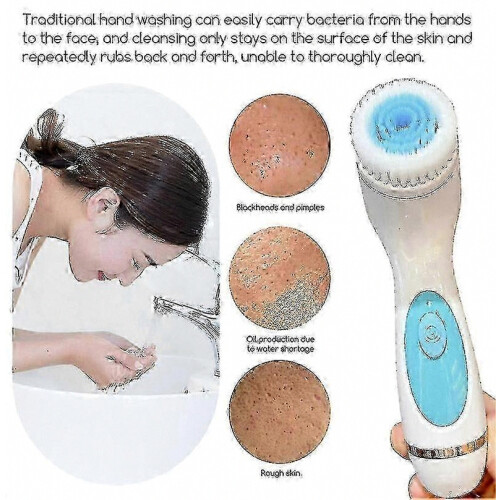 skin massager for daily routine waterproof silicone face cleanser 1