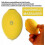 Ultra Quiet Waterproof Handheld Massager, Lemon Shaped, with 12 Adjustable Intensity Modes 4