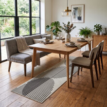 (60 X 220 cm, Jett) Luxury Printed Rugs Large Runner Rug & Door Mats