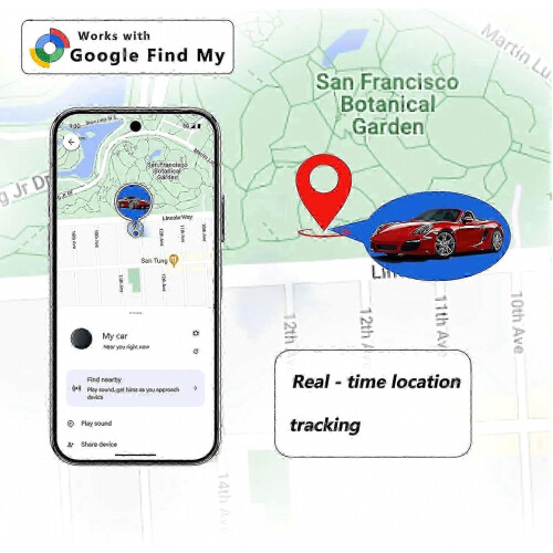 Android GPS Tracker με μαγνητικό εντοπιστή αυτοκινήτου, αδιάβροχο IP67, μπαταρία 365 ημ 1