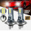 high low beam H7 LED headlight bulbs 60000lm 220w super bright 4