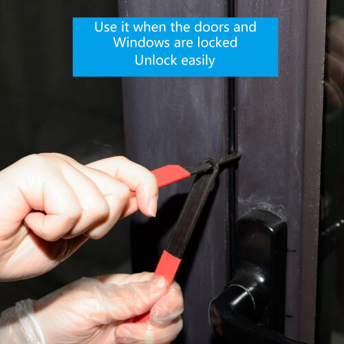 3Piece Practical Locked Window Opening Tool Set, Sturdy CorrosionResistant Steel Window Opener 2