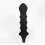 Silicone Spiral Head for Massage Guns - Black Attachment for Deep Tissue Relief 2