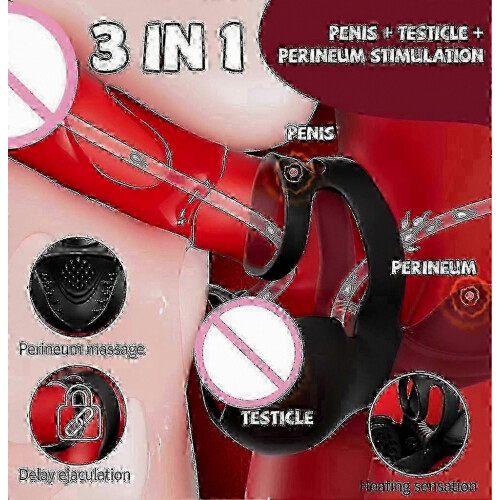 Enhance Performance: 3-in-1 Heating Massage Therapy Device for Men 2