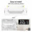 Έξυπνος μετρητής ντεσιμπέλ με εύρος 30-130 ντεσιμπέλ, οθόνη 11 ιντσών και παρακο 5