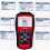 KONNWEI OBDII / EOBD Autodiagnoseapparaat en Decoder KW808 2
