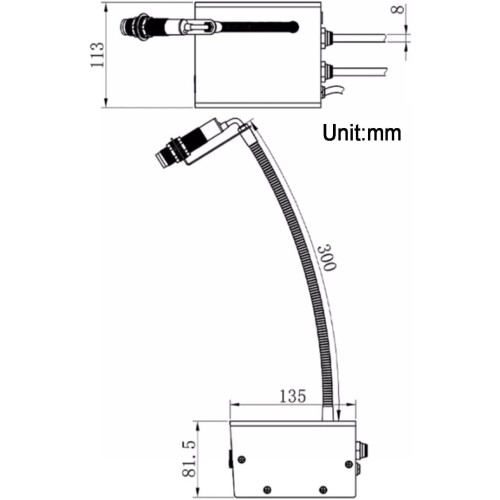AntiStatic Ionizing Air Gun  Static Eliminator with Automatic Induction Blowing Device, Adjustable Blowing Time for Industrial Static Removal 2