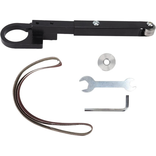Practical Belt Sander Adapter, Quick Change for Angle Grinders, 100125 mm, Sturdy Steel 2
