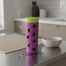 (3 Pcs) 2xDog Food Puzzle Feeder Cylindrical Food Puzzle Roller Bite-Resistant Rolling