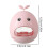 Pink Interactive Slow Feeder - Gravity Wobble Adjustable Hole Pet Toy 1