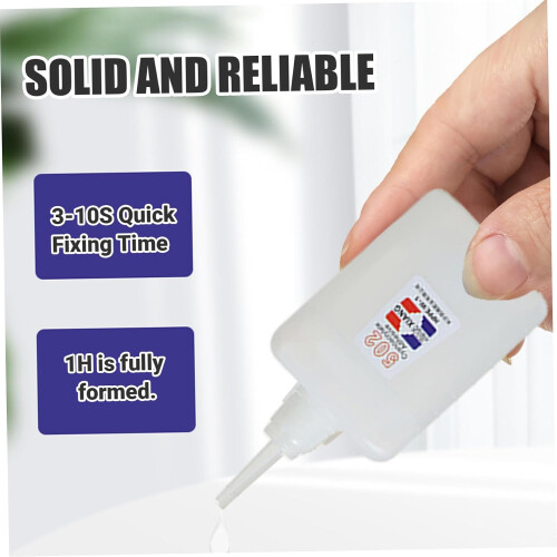 502 Adhesive, Super Glue, Strong Bonding, Waterproof for Wood Plastic, MultiPurpose 1