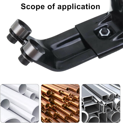 Metal Deburring Tool DoubleSided Chamfering Device 012mm Working Range Hand Protection 1