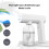 Nano Atomization Disinfectant Spray Gun, Wireless Blue Light Steam Sterilization Mist Machine (White) 4