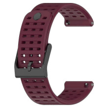 (Wine Red) Sport Strap For Suunto Vertical/9 Peak Pro/9 Peak/5 Peak,22mm Silicone Watch Bandsish-hy