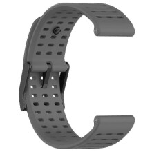 (Grey) Sport Strap For Suunto Vertical/9 Peak Pro/9 Peak/5 Peak,22mm Silicone Watch Bandsish-hy