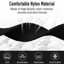 (Blue Grey, Multicolor) 20mm Nylon Strap for Garmin Fenix 7S 7S Pro 6S 6S Pro Parachute Buckle Quick Release Watch Band