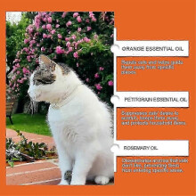 (4) 1-5x 100ml Cat Deterrent Spray Natural Scratching Cats Anti Scratch Spray No Stimulation Orange Fragrance Sofa Furniture Protectors