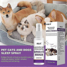 (2pcs) Pets Lavender Sleep Spray for Cat Dog 100ml, Calming Spray