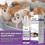 (2pcs) Pets Lavender Sleep Spray for Cat Dog 100ml, Calming Spray 1
