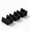 (6pcs) Plastic Wall-Mounted Bracket (Double-Sided Tape Not Included) , Sturdy And Durable, Space-Saving Compact Mount, Easy 3