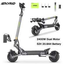 IENYRID S1 10 Zoll Elektroroller 48V 15Ah Faltbar Offroad Elektro-Scooter EU Stock
