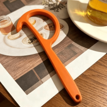 (3PC Orange) Ouvre-boîtes en plastique durable – Conception ergonomique facile à prendre en main, résistant et portable pour le