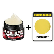 2 pièces de pâte de réparation contre les rayures, vous pouvez réparer les rayures peu profondes et profondes, en