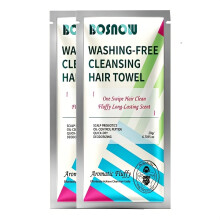 4pcs No-Rinse Hair Cleansing Wet Wipes, Strongly Recommended, Very Practical, Gently Wipe Away Sweat And Oil, Quick Oil