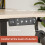 AREBOS AREBOS Electric Height Adjustable Desk Frame | Dual Motor | Memory | LCD Display | Black 5