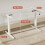 AREBOS AREBOS Electric Height-Adjustable Desk Frame | Dual Motor | Memory | LCD Display | White 10